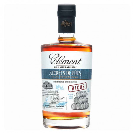Secrets de Fûts Riche | Rhum Vieux Clément | Cadeau original