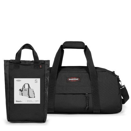 Sac Eastpak Stand + Noir - Multifonctions - deux tailles S et M - EK00078D