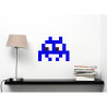 Pixel Box Invader Bleu Foncé - Mosaïque Classic signé Fenel & Arno