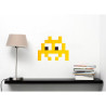 Pixel Box Invader Jaune- Mosaïque Classic signé Fenel & Arno