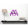 Pixel Box Invader Violet - Mosaïque Classic signé Fenel & Arno