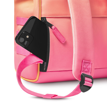 Cabaia Adventurer Cabourg – Sac à dos Orange Dégradé - Taille Small - pochette arrière