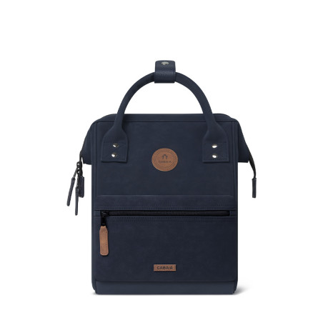 Cabaia Adventurer Zurich - Taille Small - Couleur Bleu Marine – Sac à dos effet Nubuck