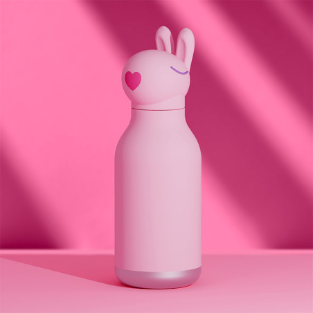 Gourde Isotherme Bestie Bunny - Asobu - Une Lapine de  350 ml super glamour
