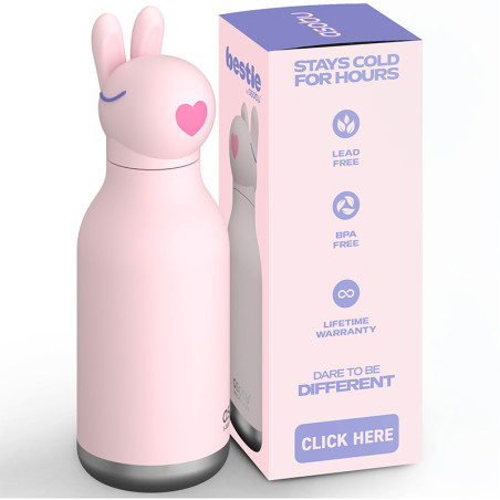 Gourde Isotherme Bestie Bunny - Asobu - Une Lapine de  350 ml super glamour