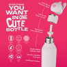 Gourde Isotherme Bestie Bunny - Asobu - Une Lapine de  350 ml super glamour