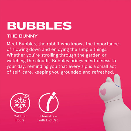 Gourde Isotherme Bestie Bunny - Asobu - Une Lapine de  350 ml super glamour