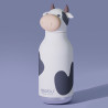 Gourde Isotherme Bestie Cow - Asobu - Une vache de 350 ml pour un lait chaud ou froid !