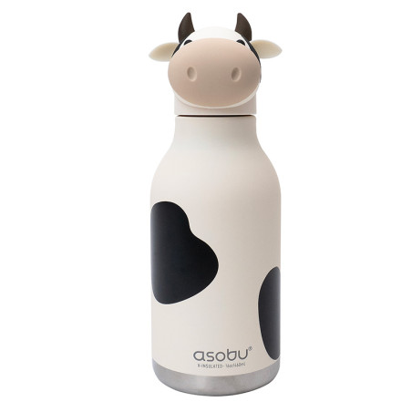 ourde Isotherme Bestie Cow - Asobu - Une vache de 350 ml pour un lait chaud ou froid !