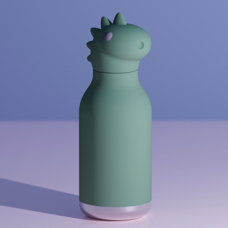 Gourde Isotherme Dino - Asobu - Un Dinosaure de 350 ml que les garçons adorent !