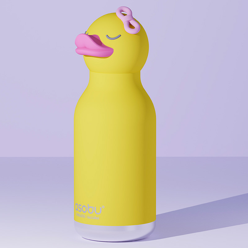 Gourde Isotherme Duck - Asobu - Un Canard de 350 ml que les boissons adorent !