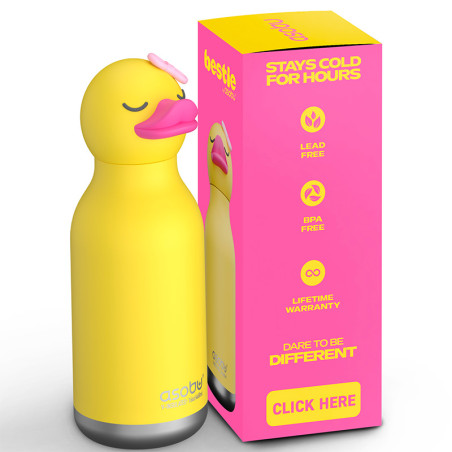Gourde Isotherme Duck - Asobu - Un Canard de 350 ml que les boissons adorent !