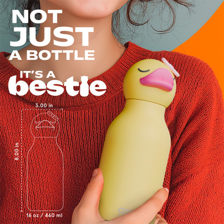 Gourde Isotherme Duck - Asobu - Un Canard de 350 ml que les boissons adorent !