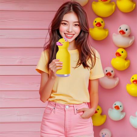 Gourde Isotherme Duck - Asobu - Un Canard de 350 ml que les boissons adorent !