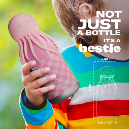 ourde Isotherme JELLYFRISH - Asobu - Une Pieuvre de 350 ml pour une boisson tentaculaire !