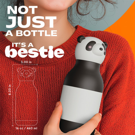 Gourde Isotherme PANDA - Asobu - Le Panda de 350 ml pour une boisson toujours à bonne température !