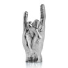 Main Rock Sculpture Silver by Bitten - la décoration Rock'n Roll attitude dans votre maison, le tout en argent