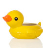Floaty Pot by Bitten - Le Duck et son bec orange pour vos fleurs ou vos bonbons ! Mignon ce canard ...