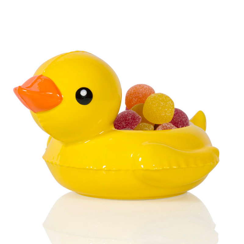 loaty Pot Duck by Bitten - Le canard et son bec orange pour vos fleurs ou vos bonbons ! Mignon ce canard ...