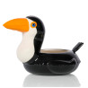 Floaty Pot Toucan by Bitten - Le Toucan et son bec orange pour vos fleurs ou vos bonbons !