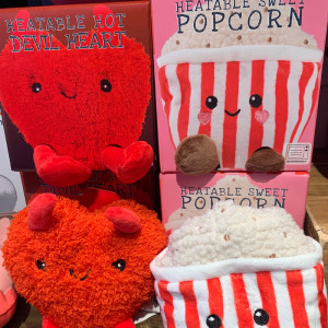 Mini Bouillotte Micro Onde - Bitten - Hot Happy Heart |Sweet Hot Popcorn