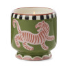 Paddywax - Bougie parfumée Tiger - parfum Cèdre noir & Figue – collection Adopo - Pour une maison à l'ambiance sauvage !