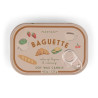 Bougie French Baguette en Boite métal 127 grammes - Collection Bistro signé Paddywax