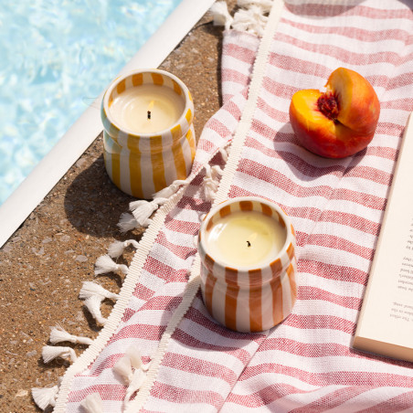 Bougie parfumée Paddywax Gold Coast - Collection Cabana - Une signature pour ceux qui aime la plage