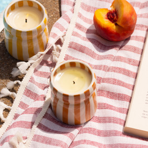 Bougie parfumée Paddywax - Colection Cabana - Sienna Sunset - La bougie qui met du soleil avant de se coucher !