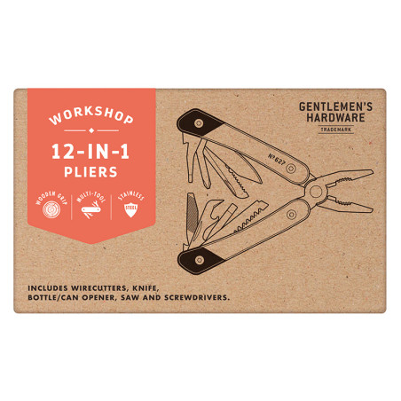 Outil Pince Multifonctions 12 outils - Gentlemen’s Hardware - Pour le bricolage au quotidien