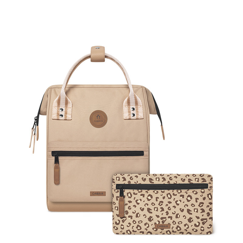 Sac à dos Small Adventurer LOBITO Beige – Cabaia - le sac à dos du quotidien