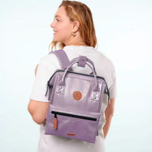 Sac à dos  CAPRI - CBAÏA Adventurer Small - Le sac Violet Métal qui va faire des envieuses !