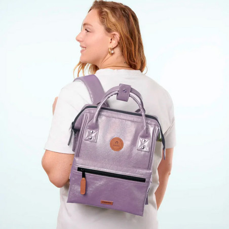 Sac à dos CAPRI - CBAÏA Adventurer Small - Le sac Violet Métal qui va faire des envieuses ! Sac à dos CAPRI - CBAÏA Adventurer Small - Le sac Violet Métal qui va faire des envieuses !