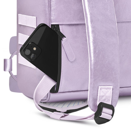 Sac à dos  CAPRI - CBAÏA Adventurer Small - Le sac Violet Métal qui va faire des envieuses !