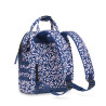 Sac à Dos Sameiro Sanctuary Small de Cabaïa. La collection Adventurer en mode bleu et motifs blanc