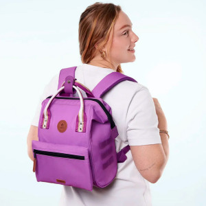 Petit sac Cabaïa Adventurer - Sac à dos violet Naxos Small pour l'aventure