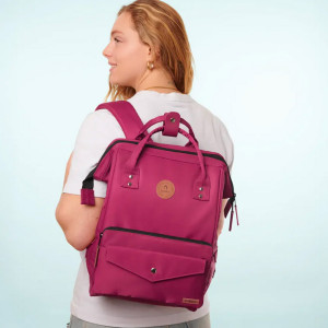 Sac à dos Cabaïa Adventurer Bridgetown Medium – Cap sur les Caraïbe en couleur Prune