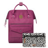 Sac à dos Cabaïa Adventurer Bridgetown Medium – Cap sur les Caraïbe en couleur Prune