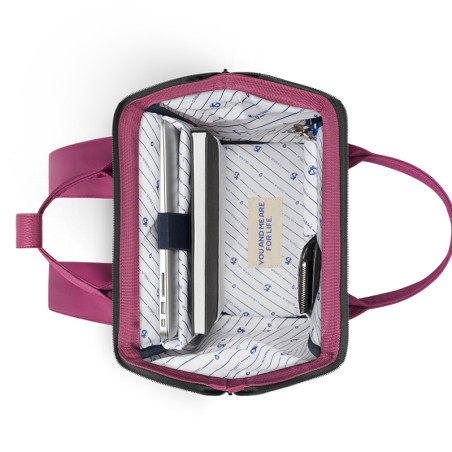 Sac à dos Cabaïa Adventurer Bridgetown Medium – Cap sur les Caraïbe en couleur Prune