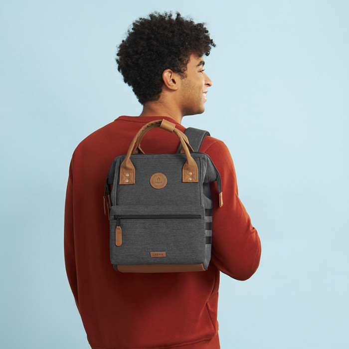 Sac à dos Cabaïa Adventurer London Small - Couleur Gris comme chez les anglais ç