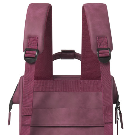 Sac à dos Cabaïa Adventurer Delhi Small - Couleur Bordeaux – Cuir effet Nubuck