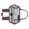 Sac à dos Cabaïa Adventurer Delhi Small - Couleur Bordeaux – Cuir effet Nubuck