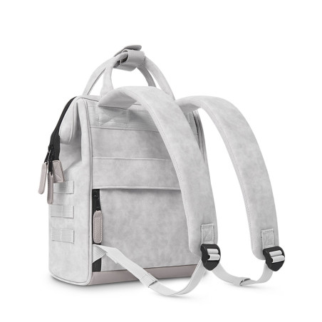 Sac Cabaia Adventurer Reims Small - Couleur gris et cuir effet Nubuck, c'est chic !