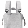 Sac Cabaia Adventurer Reims Small - Couleur gris et cuir effet Nubuck, c'est chic !