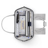 Sac Cabaia Adventurer Reims Small - Couleur gris et cuir effet Nubuck, c'est chic !