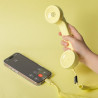 Pop Phone Lemon de Native Union - accessoire connecté en port  USB C - Design  et vintage
