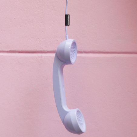 Pop Phone Sandstone de Native Union - accessoire connecté en port  USB C - Design  et vintage