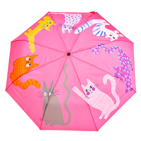 Parapluie Original Duckhead Fushia - Collection Arty Cats | Les chats aiment l'eau !
