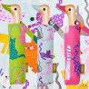 Parapluie Original Duckhead - Collection Arty Cats | Coouleurs Fushia, Ice et Lime