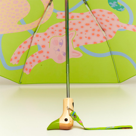 Parapluie Original Duckhead Lime - Collection Arty Cats | parole de chat !
